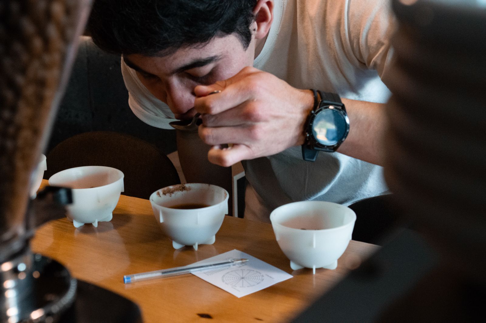 Cata de café